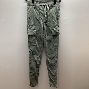 American Eagle Outfitters Size 2 Hi-Rise Olive Jeggings. Preloved